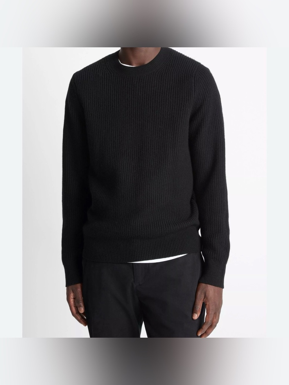 Vince Wool Cashmere Waffle Sweater XXL XL
